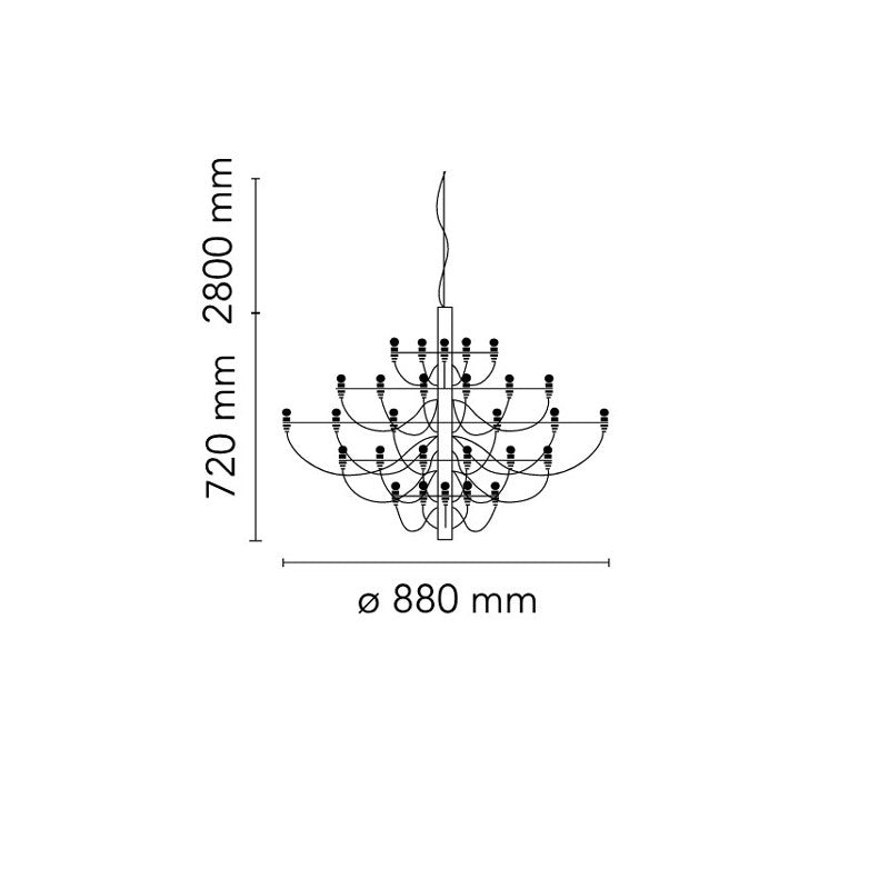 Flos 2097 30 Hanglamp