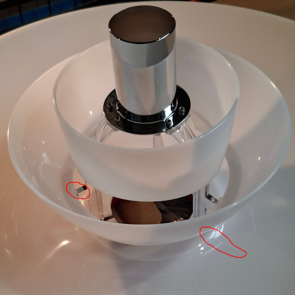 Louis Poulsen PH 80 Staanlamp (Chrome / On/Off) - Second Chance