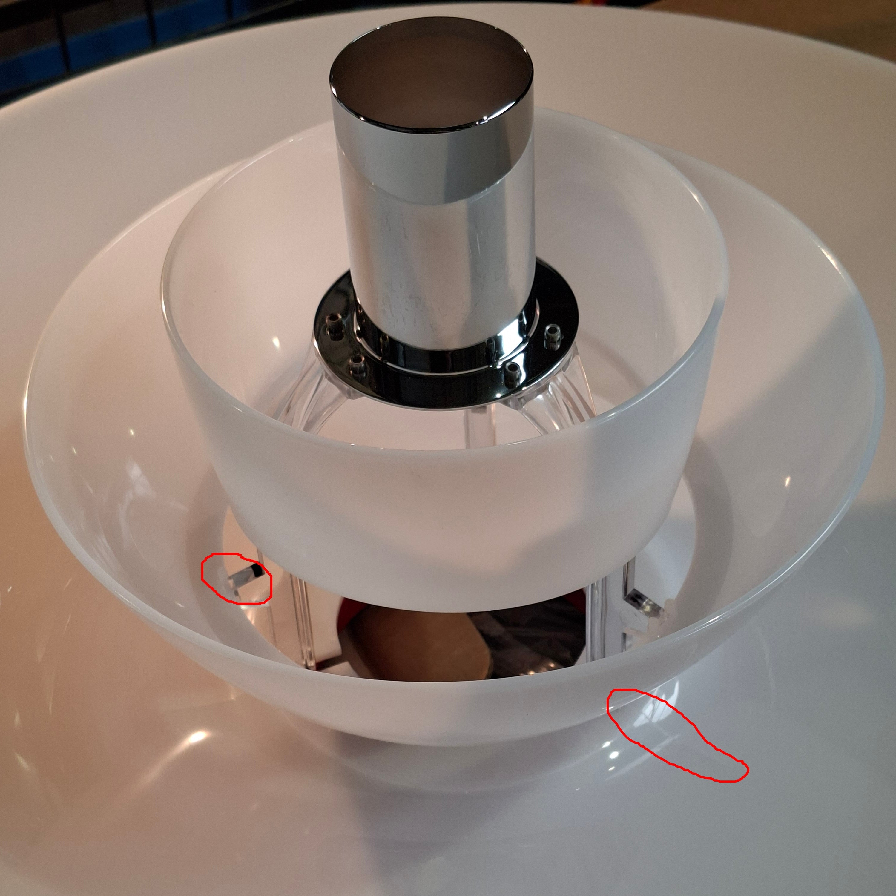 Louis Poulsen PH 80 Staanlamp (Chrome / On/Off) - Second Chance