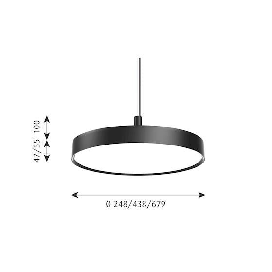 Louis Poulsen LP Slim Round Suspended