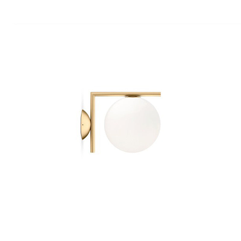 Flos IC Lights Plafond/Wandlamp (IC Lights Ceiling/Wall 1 / Brushed Brass) - Second chance