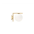 Flos IC Lights Plafond/Wandlamp (IC Lights Ceiling/Wall 1 / Brushed Brass) - Second chance