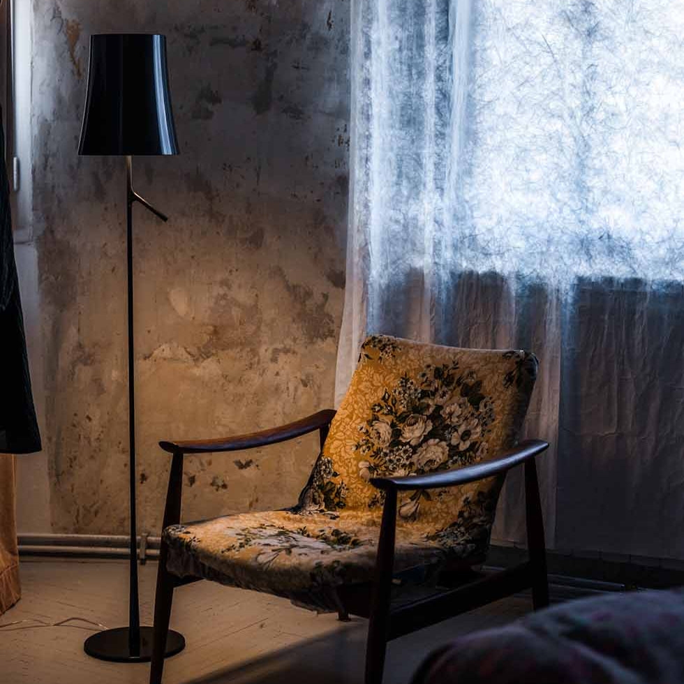 Foscarini Birdie Lettura Terra Vloerlamp