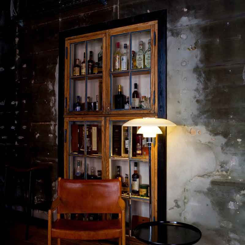 Louis Poulsen PH 4½-3½ Glazen Vloerlamp