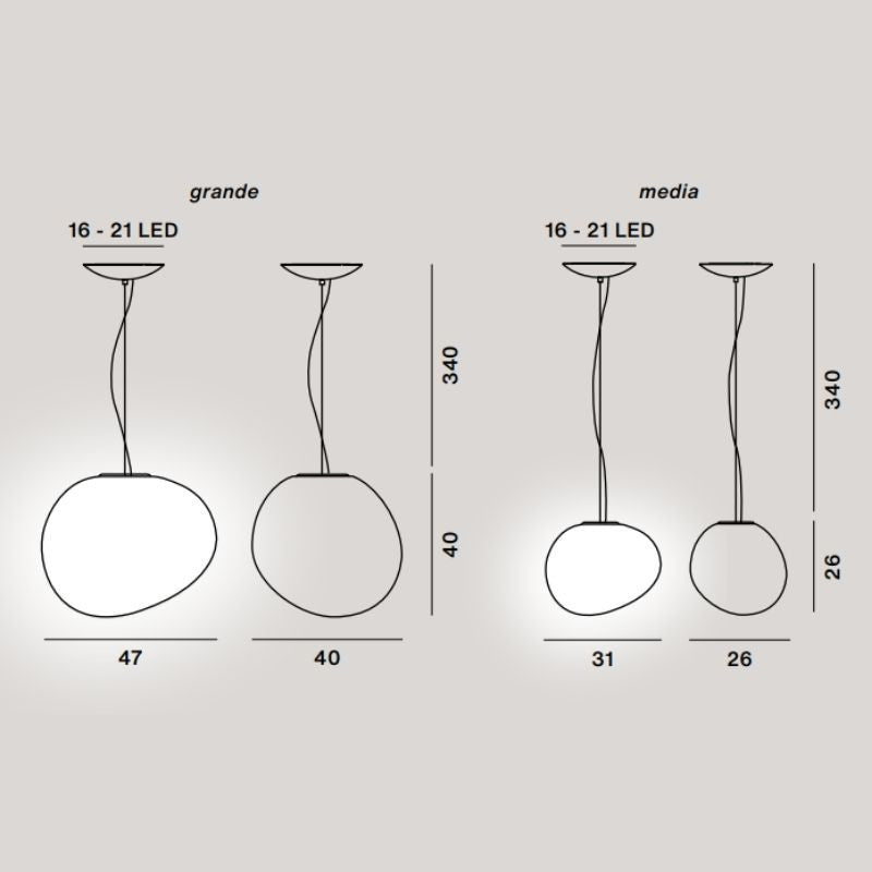 Foscarini Gregg Hanglamp