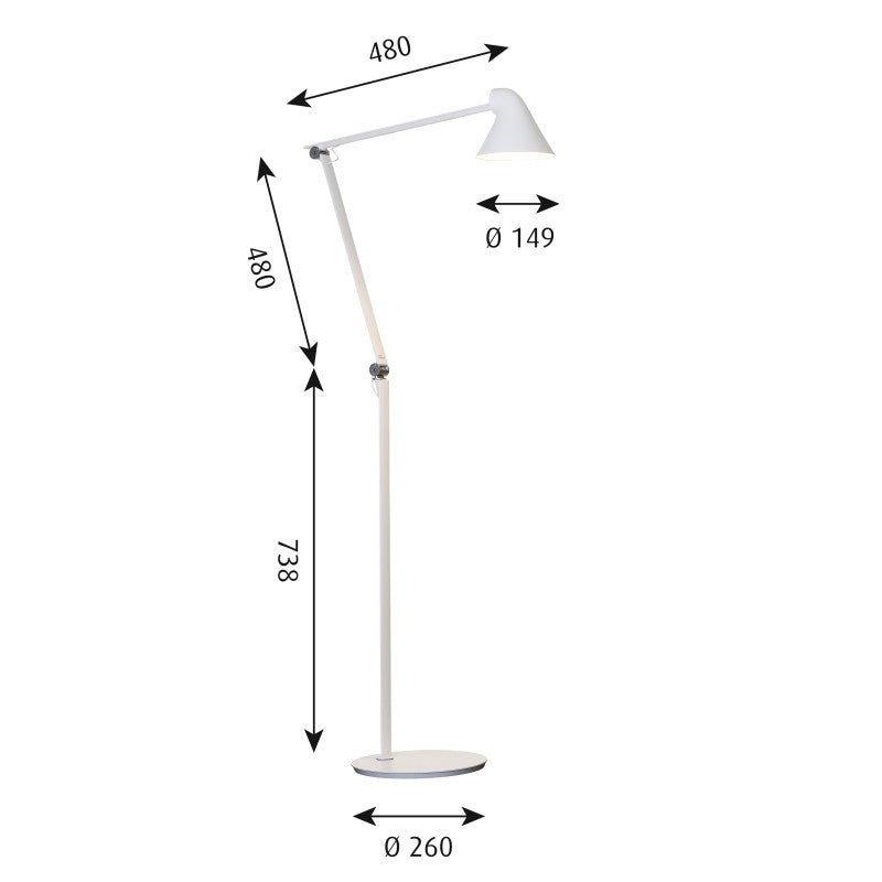 Louis Poulsen Njp Vloerlamp