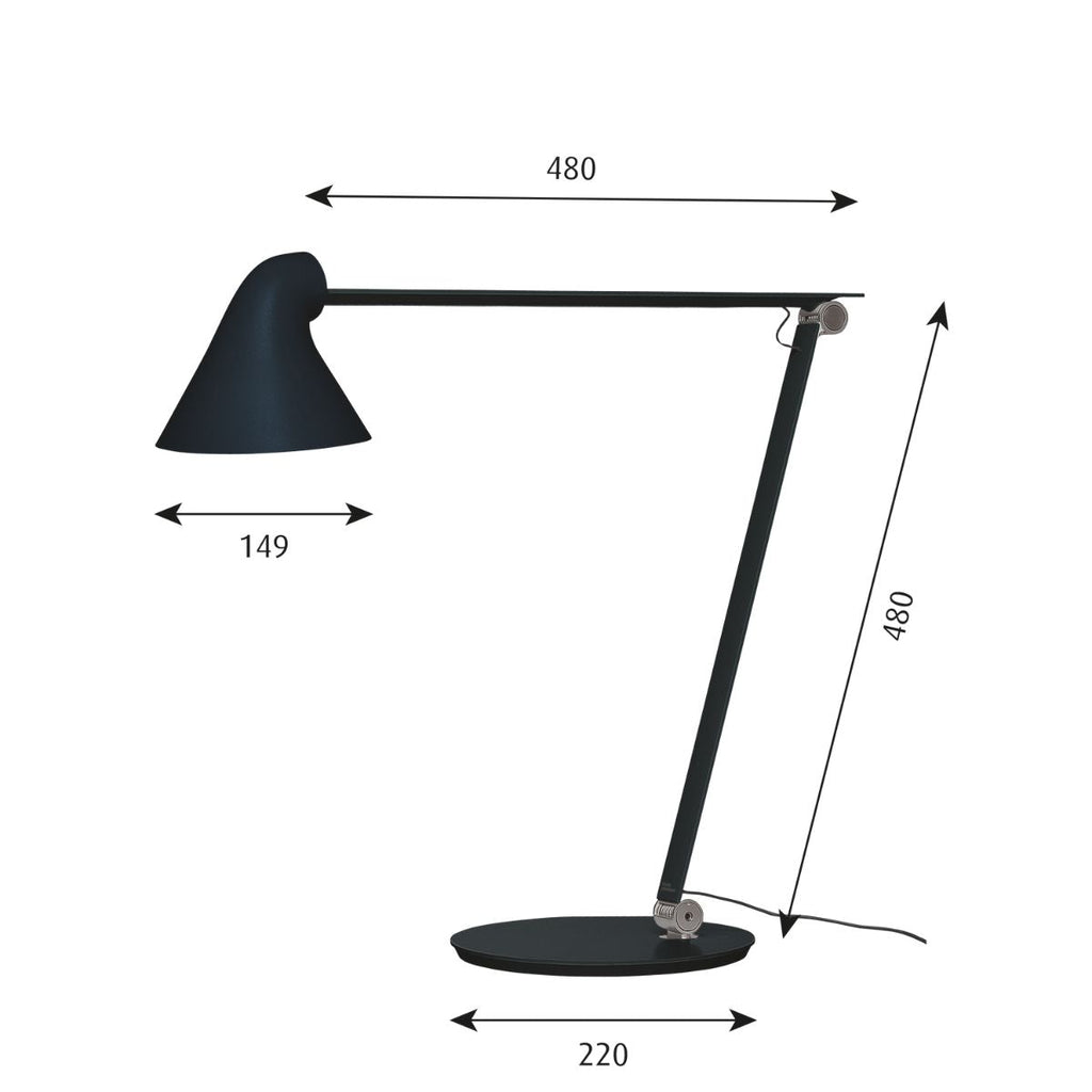 Louis Poulsen NJP Tafel Lamp