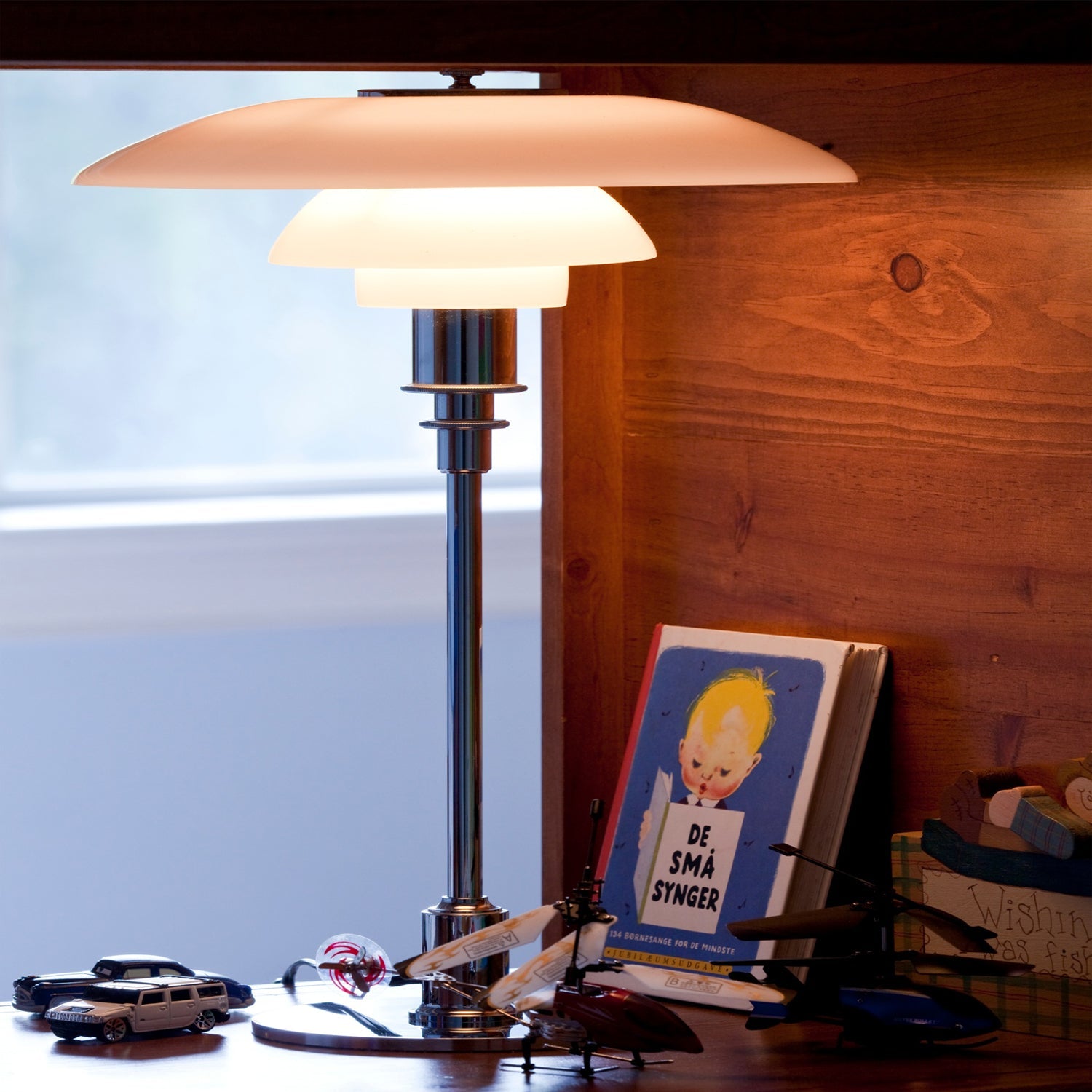 Louis Poulsen PH 4½-3½ Glass Tafellamp